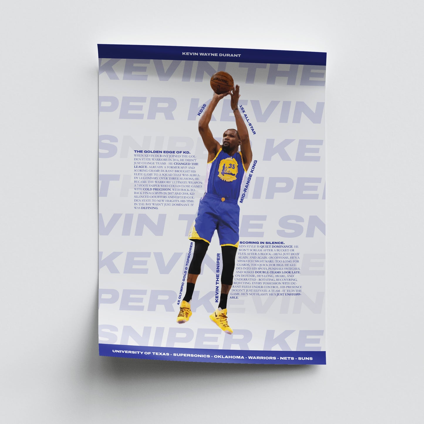 Kevin Durant - Warriors