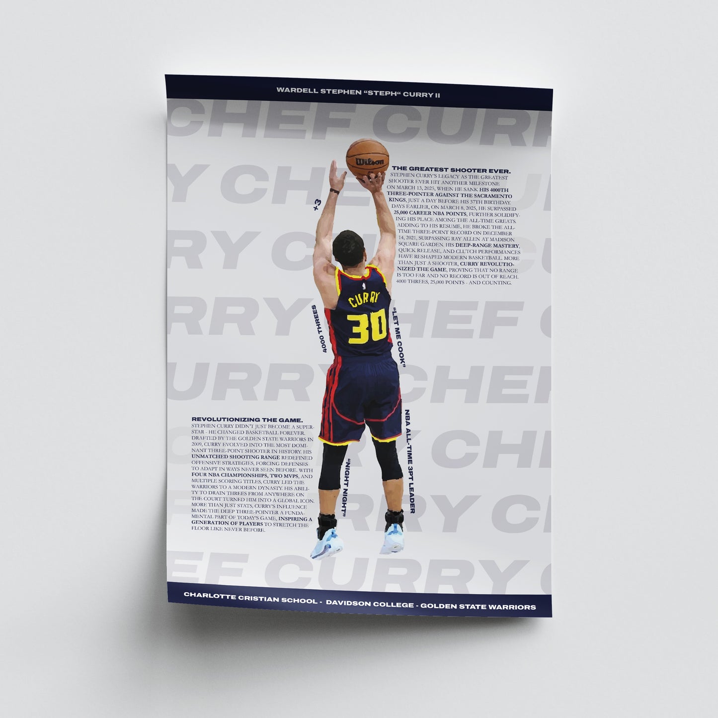 Stephen Curry - 4000 3-Pointers