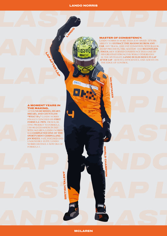 Lando Norris - first win